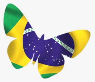 Bandeira Do Brasil Estilizada Em Png - Flag Of Brazil, Transparent Png, Transparent PNG