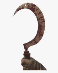 Sickle Bloody Mwr - Carving, HD Png Download, Transparent PNG