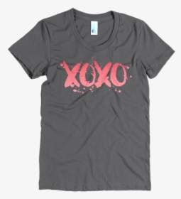 Xoxo Red Ombre Tee - Active Shirt, HD Png Download, Transparent PNG