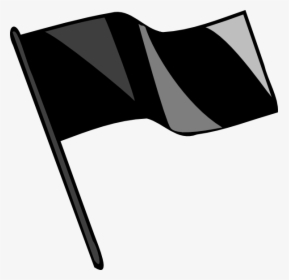 Black Flag Svg Clip Arts - Flag Black Clipart, HD Png Download, Transparent PNG