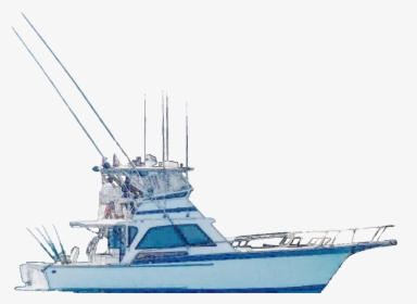 Fishing Boats , Png Download - Yacht, Transparent Png, Transparent PNG
