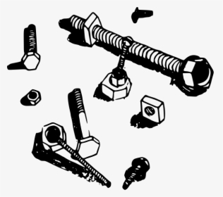 Nuts And Bolts Png Clip Arts - Clipart Nuts And Bolts, Transparent Png, Transparent PNG