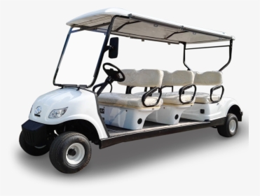 6 Seats Electric Club Car Golf Car - Battery Car Golf, HD Png Download, Transparent PNG