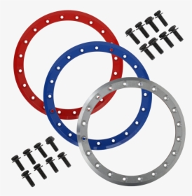 Optional Color Rings In Red, Blue And Raw Finish For - Circle, HD Png Download, Transparent PNG