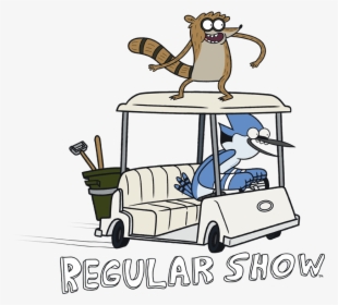 Regular Show Golf Cart Drawing, HD Png Download, Transparent PNG