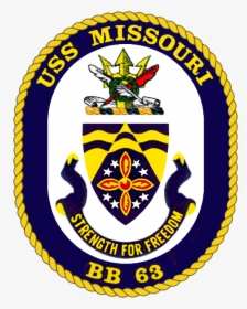Uss Missouri Coa - Uss Vicksburg Crest, HD Png Download, Transparent PNG
