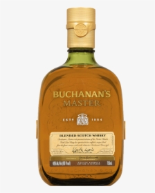 Bottle Of Buchanan S Master Whiskey - Bottle Buchanan's, HD Png Download, Transparent PNG