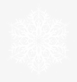 Snowflake White Frosty Png Image - Ảnh Bông Tuyết Đen Trắng, Transparent Png, Transparent PNG