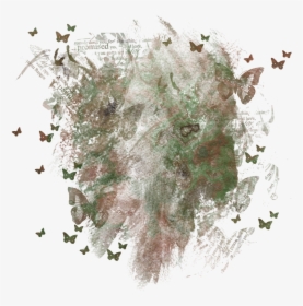 Butterfly Masked Texture - Watercolor Texture, HD Png Download, Transparent PNG