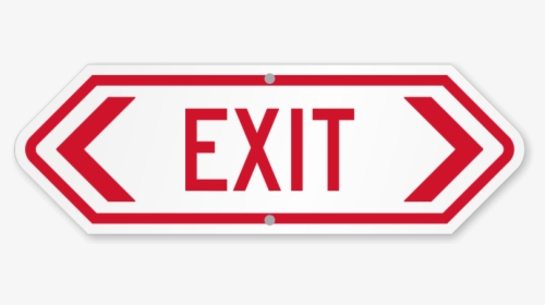 Exit Only Sign, HD Png Download, Transparent PNG
