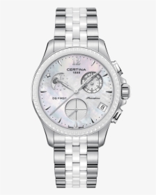 Chronograph Moon Certina Ds First Lady Moon Phase, HD Png Download, Transparent PNG