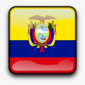 Ec Flags Icon Svg Clip Arts - Ecuador Information, HD Png Download, Transparent PNG