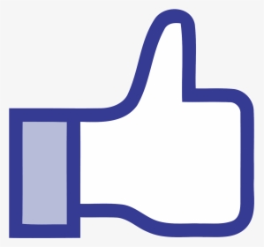 Facebook Like Button Blog Clip Art - Facebook Like Transparent Png, Png Download, Transparent PNG