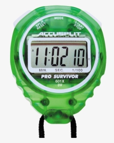Accusplit Pro Survivor 601x Set Time Blue, HD Png Download, Transparent PNG