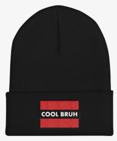 Cool Bruh Cuffed Beanie , Png Download - Beanie, Transparent Png, Transparent PNG