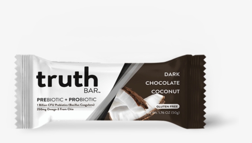 Dark Chocolate Coconut Truth Bar - 859265006025, HD Png Download, Transparent PNG