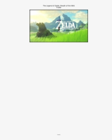 Nintendo Switch The Legend Of Zelda Breath , Png Download - Legend Of Zelda 1080p, Transparent Png, Transparent PNG