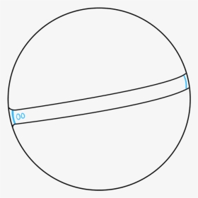 How To Draw Poke Ball - Circle, HD Png Download, Transparent PNG