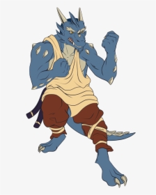 Dragonborn Monk Commission, HD Png Download, Transparent PNG