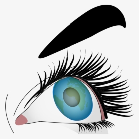 Computer Icons Eye Clip Art - Clipart Oeil, HD Png Download, Transparent PNG