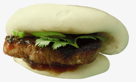 Moo Palo Bangkok Pork Belly Bun , Png Download - Fast Food, Transparent Png, Transparent PNG