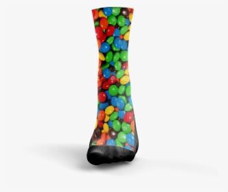 Custom M&m Socks - Jelly Bean, HD Png Download, Transparent PNG