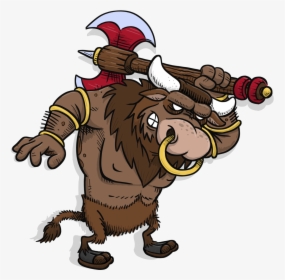 Graphic Library Download Arrrggghhh Another Blog Character - Minotaur Clipart, HD Png Download, Transparent PNG