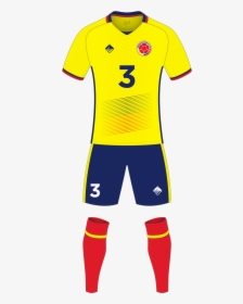 Colombia World Cup 2018 Concept - Colombia Jersey Concept, HD Png Download, Transparent PNG