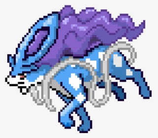 Pokemon Suicune Sprite, HD Png Download, Transparent PNG