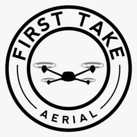 First Take Aerial Logo - Circle, HD Png Download, Transparent PNG