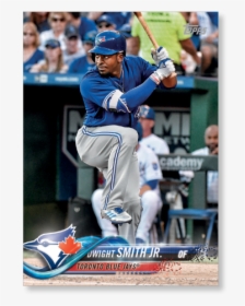 2018 Topps Baseball Series 2 Dwight Smith Jr - College Baseball, HD Png Download, Transparent PNG