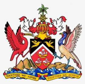 Coat Of Arms Of Trinidad And Tobago - National Emblems Of Trinidad And Tobago, HD Png Download, Transparent PNG