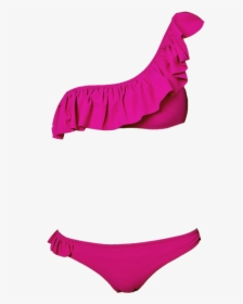 Naomi One Shoulder Pink Bikini - Briefs, HD Png Download, Transparent PNG