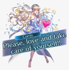 Summoner/m Corrin C-s Support - Fire Emblem Heroes Adrift Corrin, HD Png Download, Transparent PNG