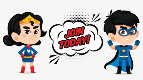 Superheros - Super Hero Kids Png, Transparent Png, Transparent PNG