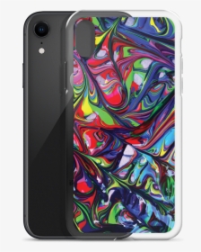 Stained Glass Mockup Case With Phone Black Iphone Xr - تصاویر رنگارنگ برای پس زمینه, HD Png Download, Transparent PNG