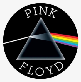 Pink Floyd The Dark Side Of The Moon Button Clipart - Pink Floyd Band Logo, HD Png Download, Transparent PNG