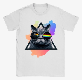 Lucifer Sam Meow Watching Pink Floyd Shirts - Black Cat, HD Png Download, Transparent PNG