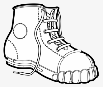 Clipart Black And White Boot, HD Png Download, Transparent PNG