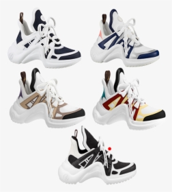 ledningsfri dump pakke Fw18collage - Archlight Sneakers Arclight Louis Vuitton, HD Png Download ,  Transparent Png Image - PNGitem