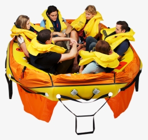 People In A Life Raft, HD Png Download, Transparent PNG