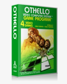 Othello Atari 2600 Game Cover To Fit A Ugc Style Replacement - Othello Atari, HD Png Download, Transparent PNG