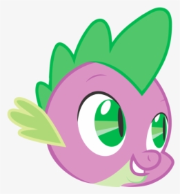 Spike Head My Little Pony, HD Png Download, Transparent PNG