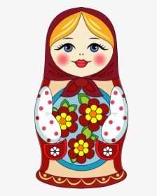 Matryoshka Doll Png - Russian Dolls Clipart, Transparent Png, Transparent PNG