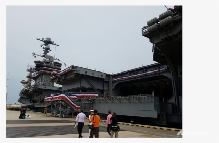 Us Aircraft Carrier In Singapore To Complement Naval - Aircraft Carrier Changi Naval Base, HD Png Download, Transparent PNG