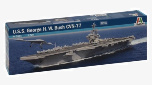 Aircraft Carrier George Hw Bush Scale Model, HD Png Download, Transparent PNG