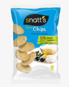 Popped Chips Olive Oil Salt - Natu Chips, HD Png Download, Transparent PNG
