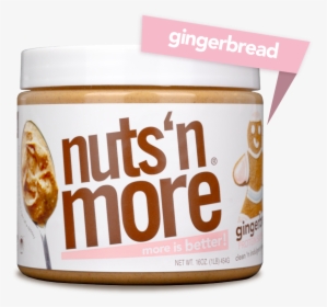 Gingerbread High Protein Peanut Butter Spread - Nutsn More, HD Png Download, Transparent PNG