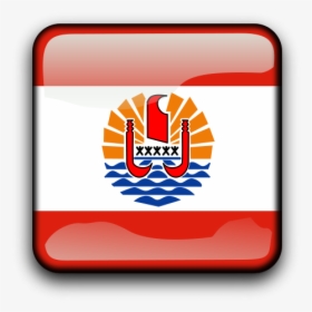 Flag Of El Salvador Png Clip Arts - French Polynesia Flag Transparent, Png Download, Transparent PNG