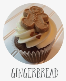 Gingerbread - Cupcake, HD Png Download, Transparent PNG
